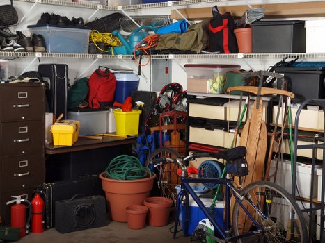 Happy family enjoying their cleared loft space in Ilford
